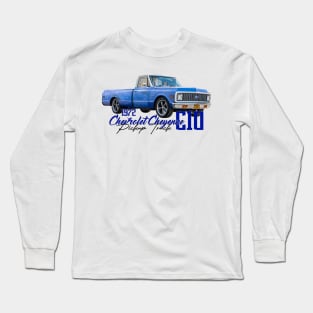 1972 Chevrolet Cheyenne C10 Pickup Truck Long Sleeve T-Shirt